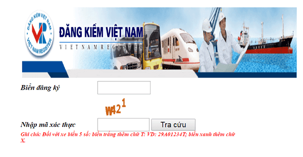 Tra cứu số khung xe ô tô