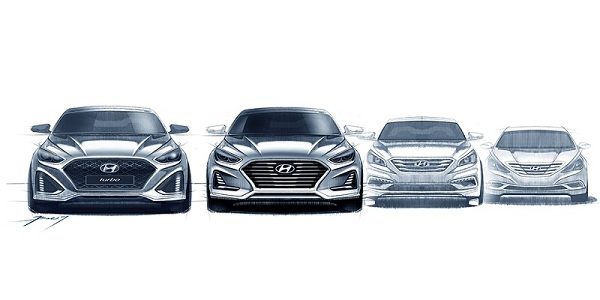 Những hình ảnh mới nhất về Hyundai Sonata 2017 